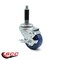Service Caster 3.5 Inch Blue Polyurethane Swivel 3/4 Inch Expanding Stem Caster Brake, 2PK SCC-EX20S3514-PPUB-BLU-2-TLB-2-MTG40 - alternate 3